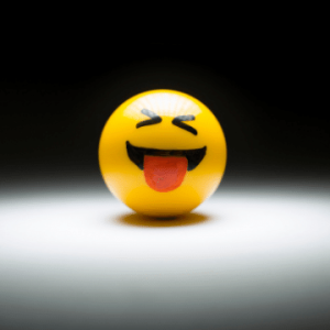 明るくて活発な気持ちです。