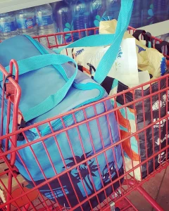 I use my own bag at grocery. 