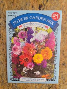 #2023missionimpossible My students gave me flower seeds as a gift and I made twin flower beds using it. I am not good at gardening, but I will give it a try and do hope I can see some bees in a few months. 