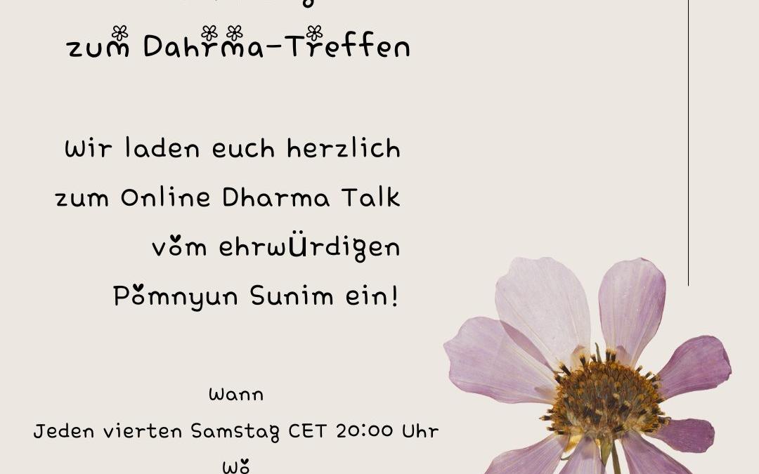 Einladung zum Dharma-Treffen