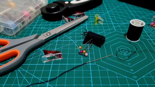 I fixed and repurposed some clothes instead of throwing them away