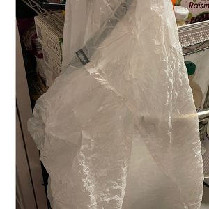 I recycled plastic bags